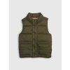 Baby prošívaná vesta Zelená