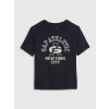 Baby tričko s logem Tmavě modrá