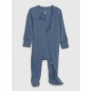 Baby overal na zip Tmavě modrá