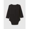 Baby bavlněné body Černá