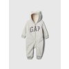 Baby sherpa overal s logem Šedá