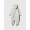 Baby sherpa overal s logem Šedá