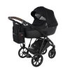Multifunkční kočárek Jasmine Daisy Soft 08 Dark Black
