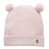 PINOKIO Čepice s bambulkami růžová vel.68