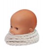 Pletený nákrčník/komínek - ecru, BABY NELLYS