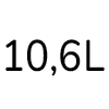10.6 L
