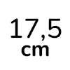 17,5 cm