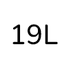 19 L