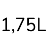1.75 L