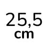 25,5 cm
