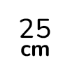 25 cm