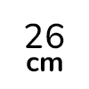 26 cm
