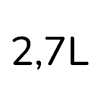 2.7 L