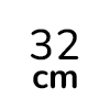 32 cm