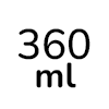 360 ml