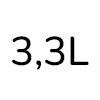 3.3 L