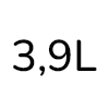 3.9 L