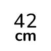 42 cm