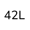 42 L