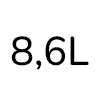 8.6 L