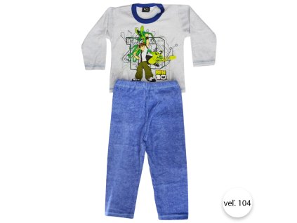 chlapcenske pyzamo ben vel 104 modra