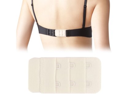 predlzovac obvodu podprsenky smotanovy 2 radovy