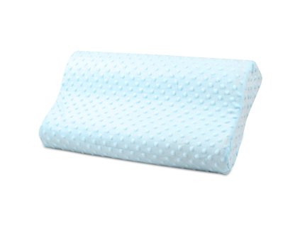 memory pillow ag32e pam ov ortopedick vank 49x27cm modr 2