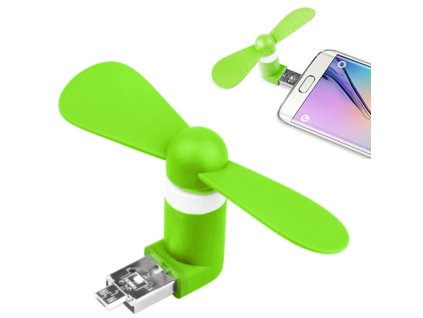 microusb lightning ventil tor zelen 2