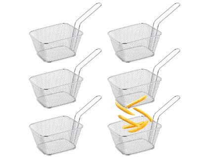 servirovacie kosiky na hranolky 6ks