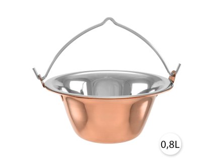 servirovaci kotlik medeny