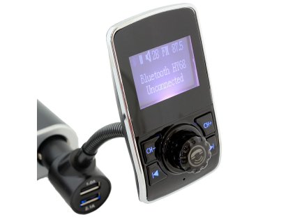 tfy og44 fm transmitter bluetooth 4.2 digit lny displej ierna 4