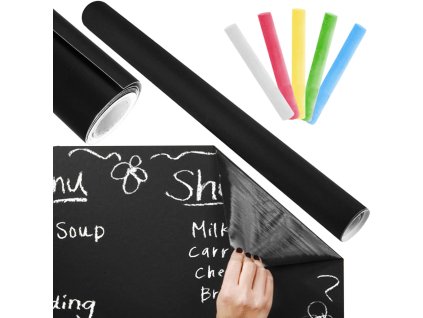 samolepiaca papierova tabula s kriedami