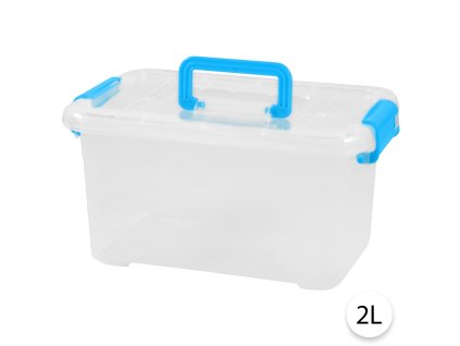 ulozny box s vekom 2l modry