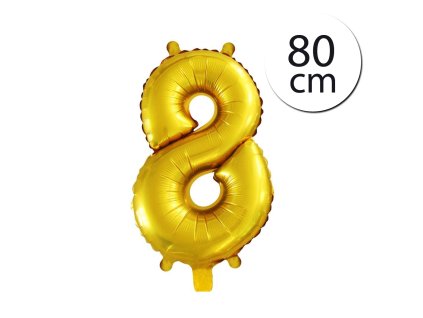 8 80cm gold