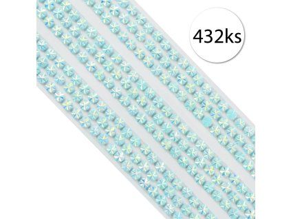 funplay 9809 samolepiace kamienky kry t ly 432 ks modr