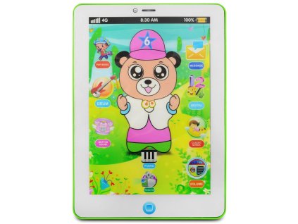 detsky naucny tablet zelena