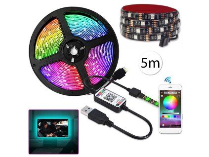 homepro 9009 bluetooth rgb led p sik 5m vodeodoln ip65 144w dc5v 24v