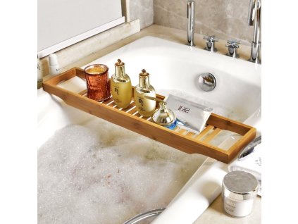 bambusovy stolik na vanu