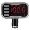 kbroad kcb 902 fm transmitter bluetooth digit lny displej ierno strieborn 1
