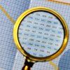 magnifier 63618 lupa na tanie 8cm hnedo zlat 2