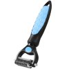 pet two 117654 furminator na kr tke a dlh chlpy 5cm modr 2