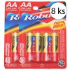 robust plus ultra no.2617 alkalick bat rie aa lr6 1.5v v blisteri 8 ks2