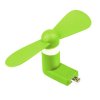 tfy mf360z mini ventil tor usb fan s micro usb konektorom zelen