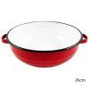 57503 smaltovana selska miska 26cm