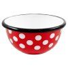 57509 1 smaltovana miska 12cm bodky