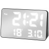 e clock dcx 076 led bud k digit lne hodiny s bielym podsvieten m ierna