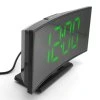 e clock ds l1263 elektronick led bud k digit lne hodiny s displejom d tumom a teplotou ierna 4