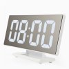 e clock pe112 3618l elektronick led bud k digit lne hodiny s lcd displejom d tumom a teplotou biela 4