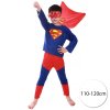 funplay 5770 detsk karnevalov kost m superman 110 120cm 2