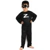funplay 5780 detsk karnevalov kost m zorro 110 120cm 2